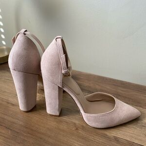 Aldo block heel, pointed toe Heels